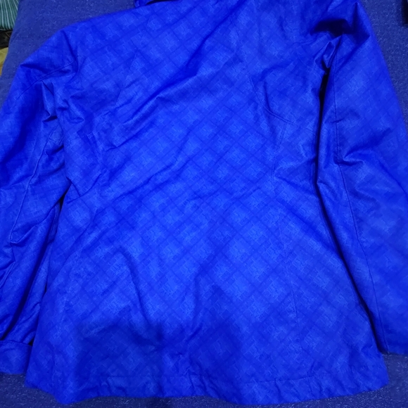 Columbia omniheat Size SWinter jacket removable hood and jacket Royal Blue - Picture 2 of 9